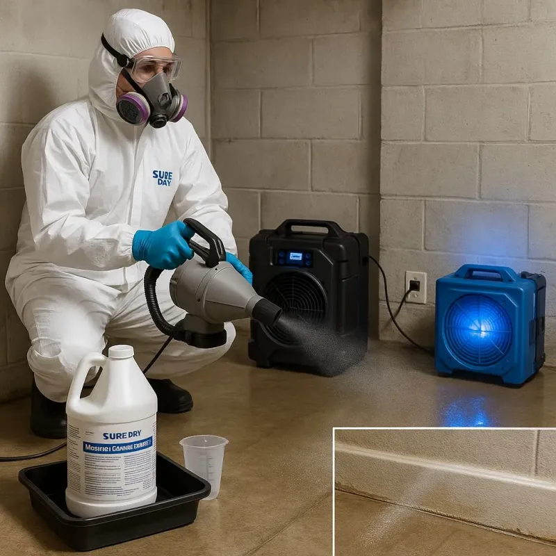 Sanitization and Odor Removal process in Crittenden, KY