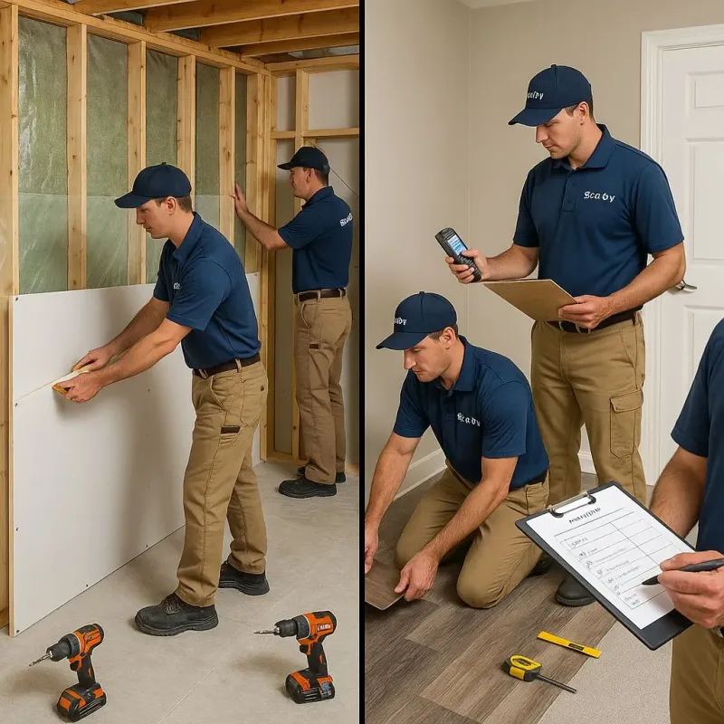 Repairs and Reconstruction process in Crittenden, KY